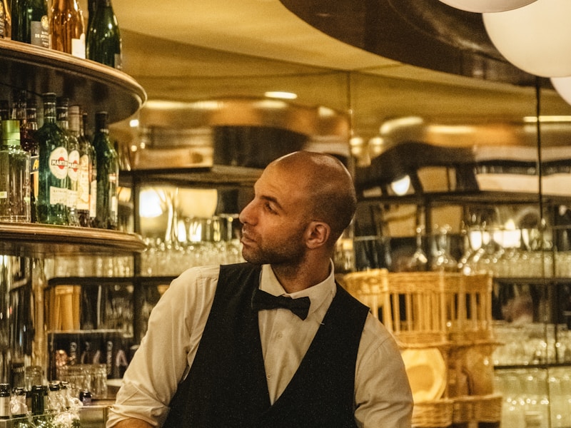 Professional hospitality staff